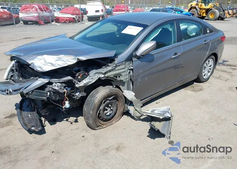 2012 Hyundai Sonata Gls from USA, damaged, VIN 5NPEB4AC0CH310141